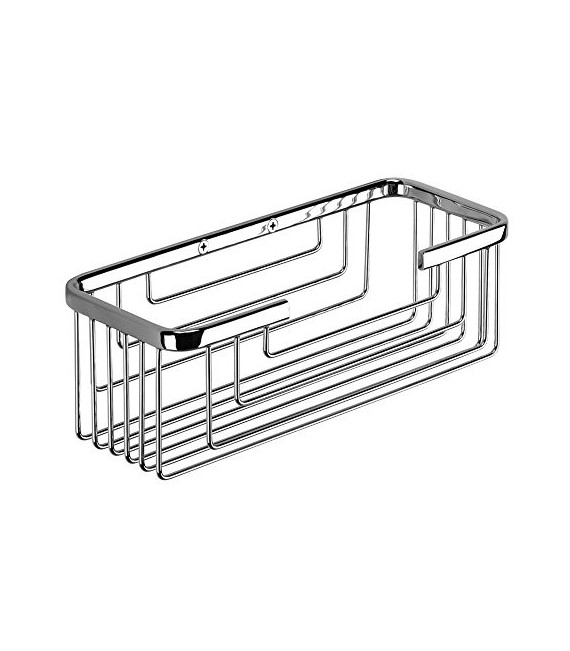 GEDY 24191300100 Angular Porta gel de pared de varillas Cromo brillo