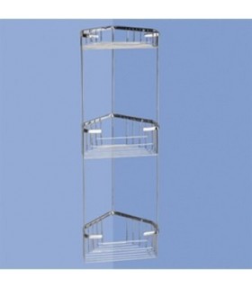 GEDY 24841300900 Jabonera Angular Varillas