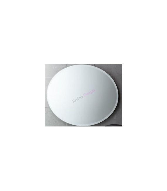 GEDY 25850000000 Espejo Ovalado Biselado 55X75 Sin Luces