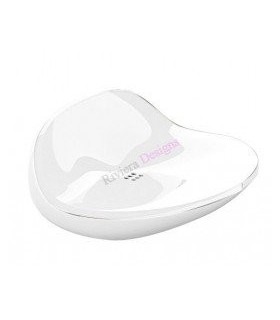 GEDY 31110200300 Jabonera Moby Blanco/Blanco