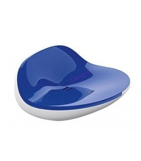 GEDY 31118900300 Jabonera Moby Blanco/Azul