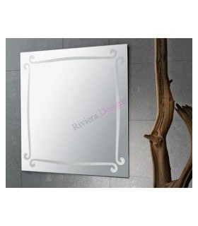 GEDY 33000000000 Espejo Canto Lucido Sin Luz