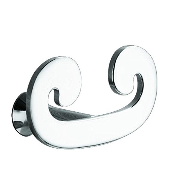 GEDY 33261300000 Percha Doble Sissi Cromo