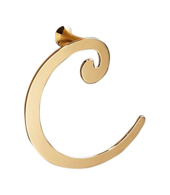 GEDY 33708700000 Toallero Argolla Sissi Oro