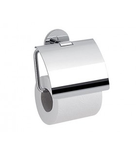 GEDY 36251300200 Portarrollo Con Tapa G-Gea Con Biadhesivo.