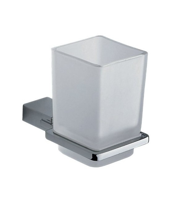 GEDY 38101300200 Portacepillos Kansas Cromo