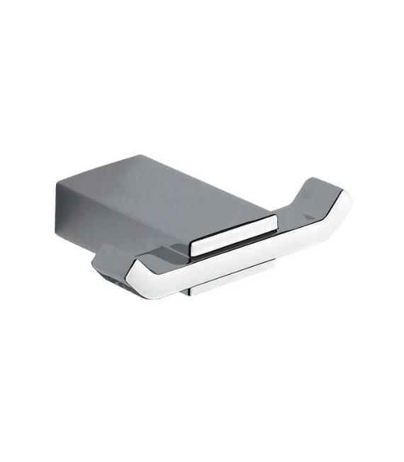 GEDY 38261300200 Percha Doble Kansas Cromada