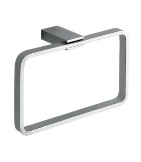 GEDY 38701300200 Toallero Argolla Kansas Cromad