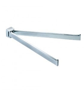 GEDY 57231300200 Toallero 2 Barras Girat.Cromo