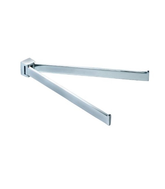 GEDY 57231300200 Toallero 2 Barras Girat.Cromo