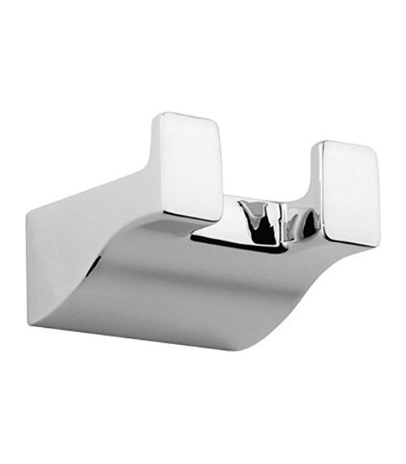 GEDY 57261300200 Percha Doble Glamour Cromo