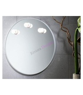 GEDY 60010200000 Espejo Con Luz Diámetro 60 Cm