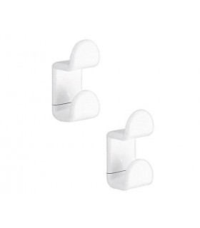 GEDY 60270200100 Blister Perchas Blancas Blist