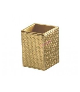 GEDY 67988700200 Portacepillos Marrakech Oro