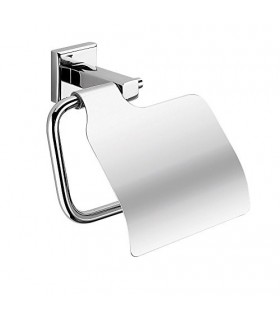 GEDY 69251300100 COLORADO Portarrollos con tapa Cromo