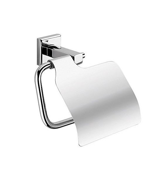 GEDY 69251300100 COLORADO Portarrollos con tapa Cromo