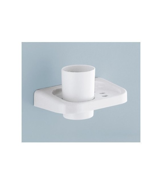 GEDY 72100200100 Portacepillos Darios Blanco