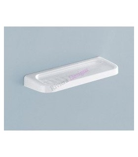 GEDY 72180200100 Jabonera Doble Darios Blanco