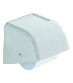 GEDY 72250200100 Portarrollo Con Tapa Darios Blanco