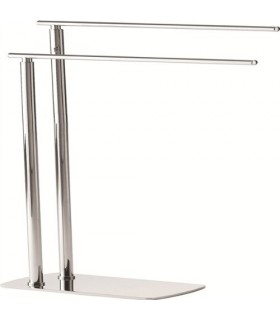 GEDY 73311300000 Toallero De Pie Florida/Acero Inox