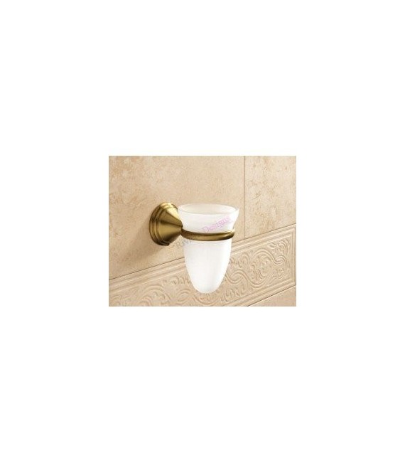 GEDY 75104400200 Portacepillos Romance Bronce