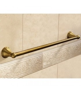 GEDY 75216044200 Toallero 60 cm. Bronce Romance Acet