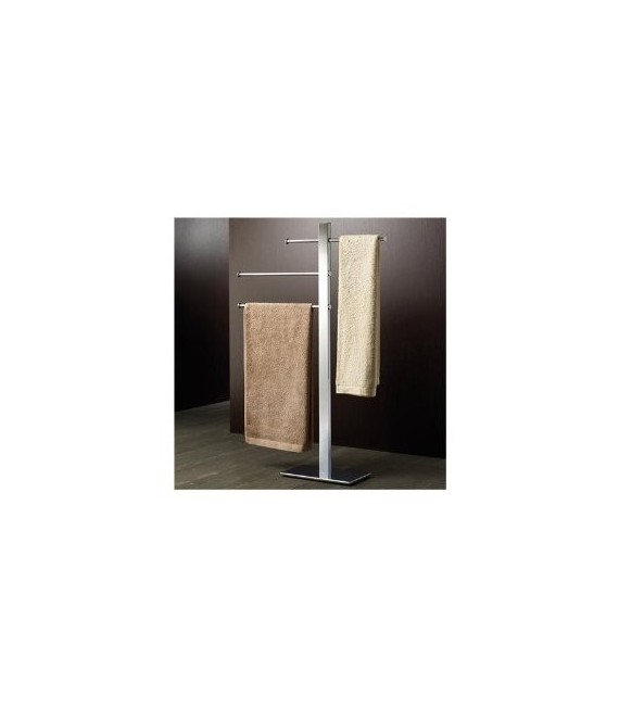 GEDY 76311300000 Toallero Pie 3 Barras Deslizantes