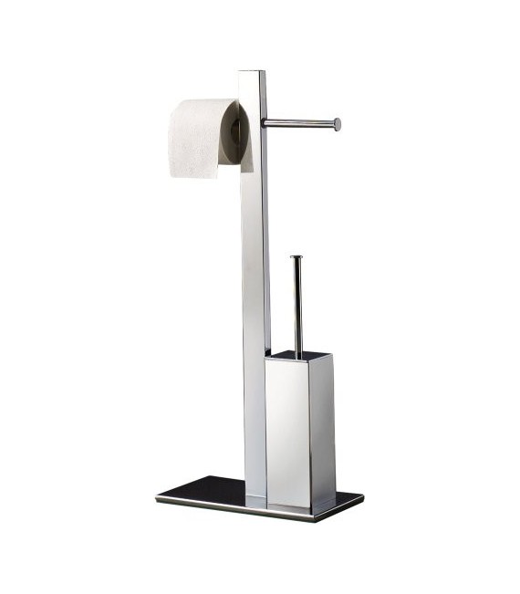 GEDY 76321300000 Columna/Portarollo Doble/Escobilla Bridge