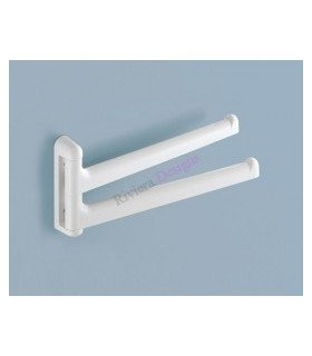 GEDY 80230200100 Toallero Girat.Junior Blanco