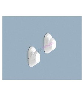 GEDY 80260200100 Dos Perchas Junior Blanco