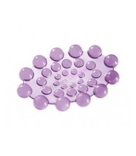 GEDY 2004P900300 Jabonera Spot Lila