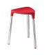 GEDY 2172E600000 Taburete Yannis Ecopiel Rojo
