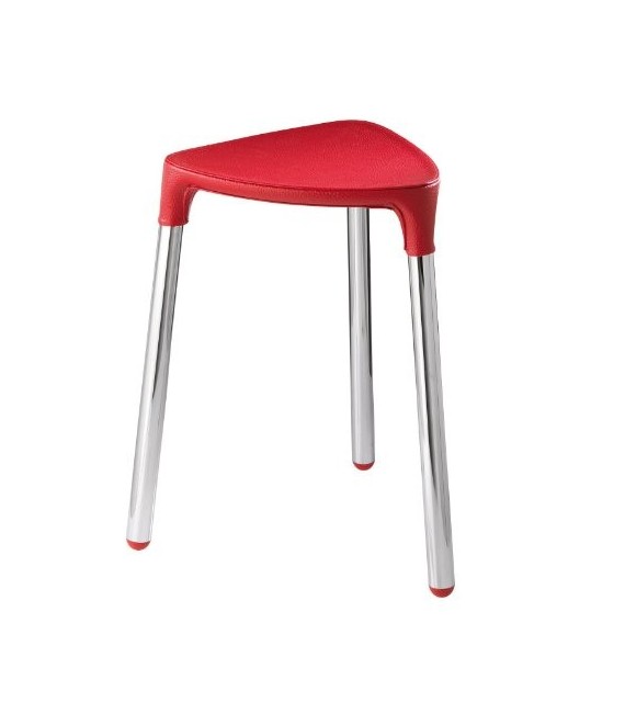 GEDY 2172E600000 Taburete Yannis Ecopiel Rojo