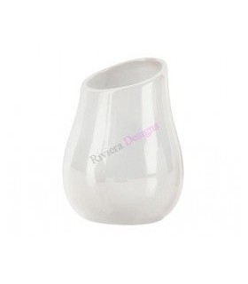 GEDY AZ980200300 Vaso Azalea Blanco