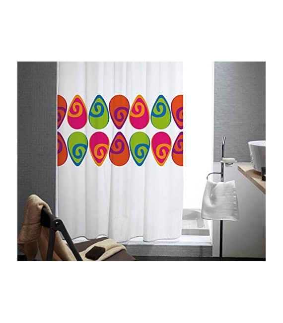 GEDY CO11211730 Cortina G-Gocce Multi 120X200