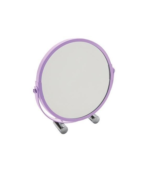GEDY CO202379100 Espejo Aumento G-Monica Redondo 5X Lila