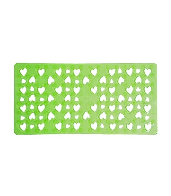 GEDY CO36750430 Antideslizante Bañera 36X75 G-Cuore Verde