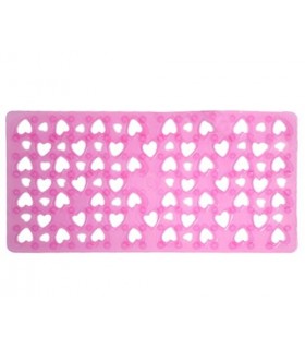 GEDY CO36757630 Antideslizante Bañera 36X75 G-Cuore Fucsia