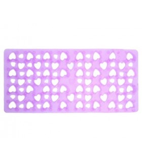 GEDY CO36757930 Antideslizante Bañera 36X75 G-Cuore Lila