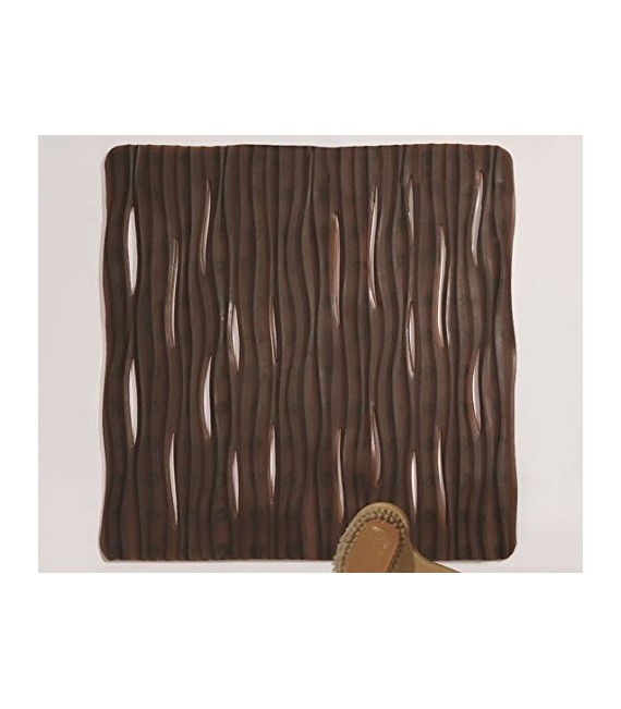 GEDY CO54541930 Antideslizante Ducha 55X55 G-Sabbia Wengue