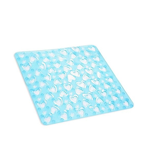 GEDY CO55551130 Antideslizante Ducha 55X55 G-Cuore Azul