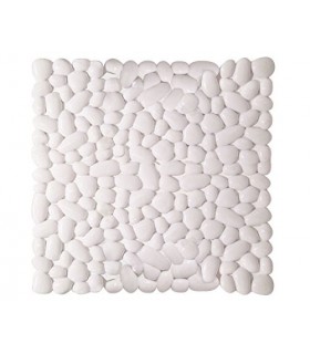 GEDY CO56560230 Antideslizante Ducha 55X55 G-Pietra Blanco