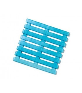 GEDY CO83P100300 Tarima Ducha 58X58 G-Lido Azul Opalino