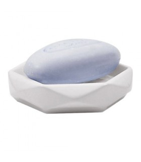 GEDY DA110200300 Jabonera Dalia Blanco