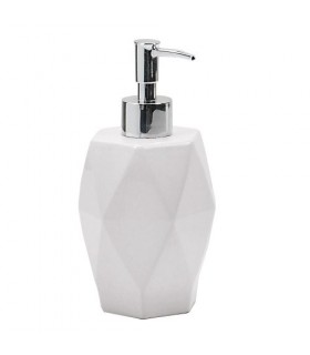 GEDY DA800200300 Dosificador Dalia Blanco Cromo Satinado