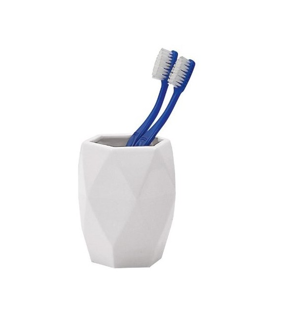 GEDY DA980200300 Portacepillos Dalia Blanco