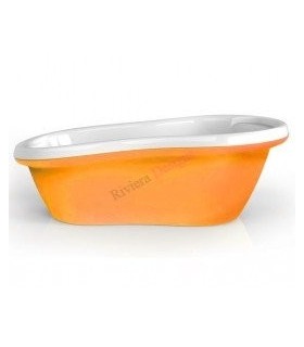 GEDY DD039300900 Bañerita Da-Dam Blanco/Naranja