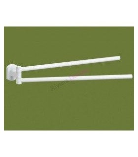 GEDY ED230200100 Toallero 2 Barras Giratorias