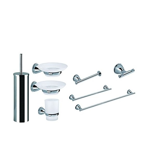 GEDY GE991300100 Confeccion 8 Piezas Cromo Blist