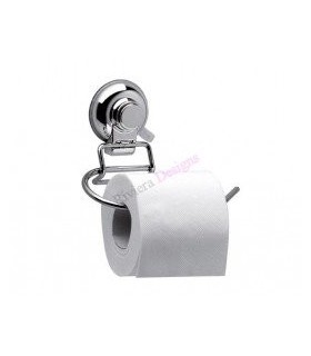 GEDY HO241300100 Portarrollo Hot Ventosa Cromo